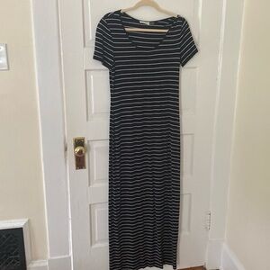 Calvin Klein - jersey maxi dress - 8